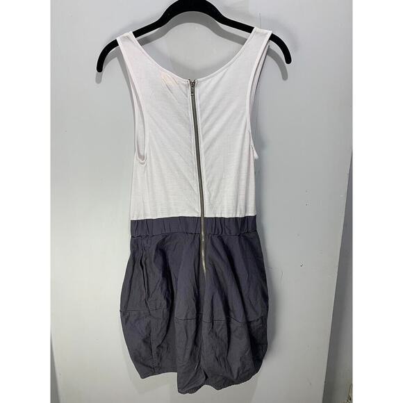 Olsenboye Womens Sleeveless White & Black Color Block Dress Size M - Picture 2 of 3